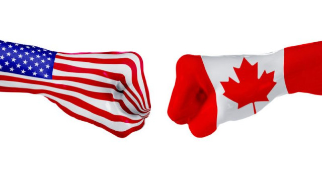 Броят на канадците пътуващи до Съединените щати  спада за десети пореден